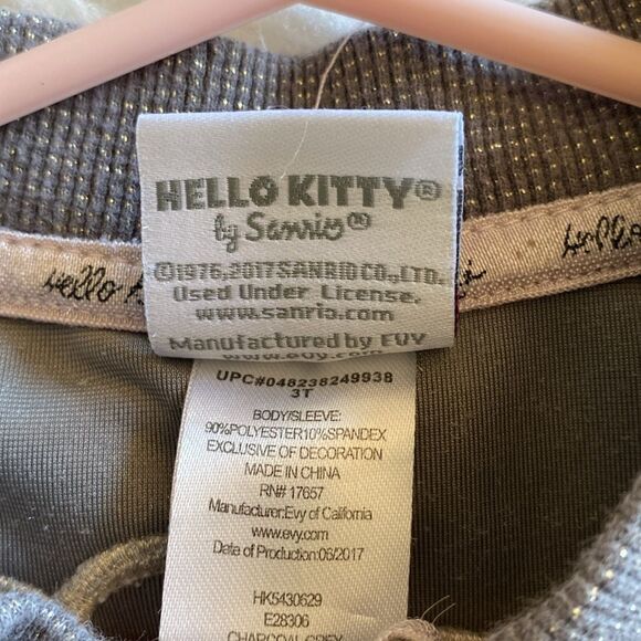 Hello Kitty velour zipper jacket - Picture 5 of 5
